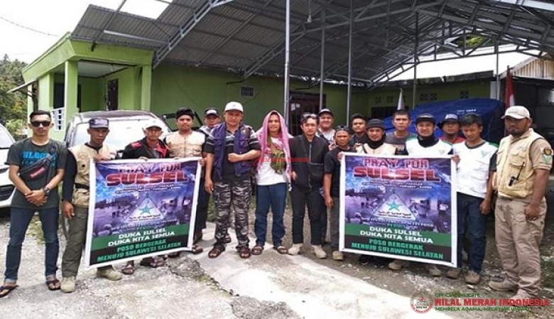 Persiapan keberangkatan tim Relawan dari DPD FPI Sulawesi Tengah (Sulteng) dan DPW-FPI Poso menuju Sulawesi Selatan