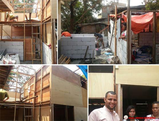 HILMI-FPI Bangun Kembali Belasan Rumah Warga Korban Kebakaran