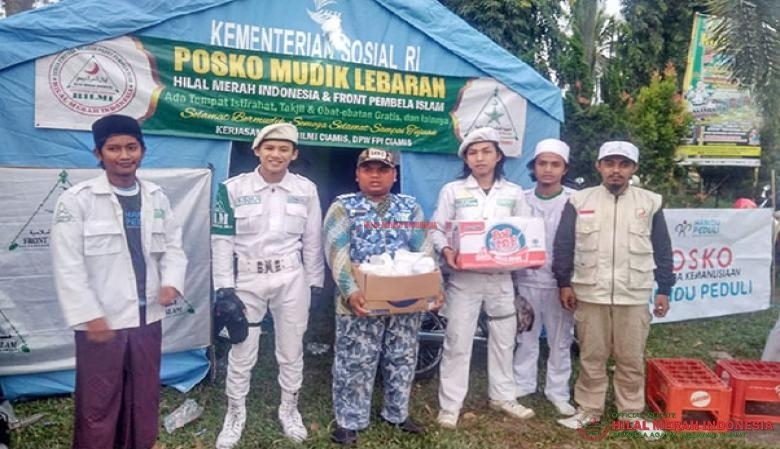 DPW HILMI Ciamis bersama para Laskar FPI dan HAMIDU Peduli menggelar aksi sosial selama ramadhan dan lebaran