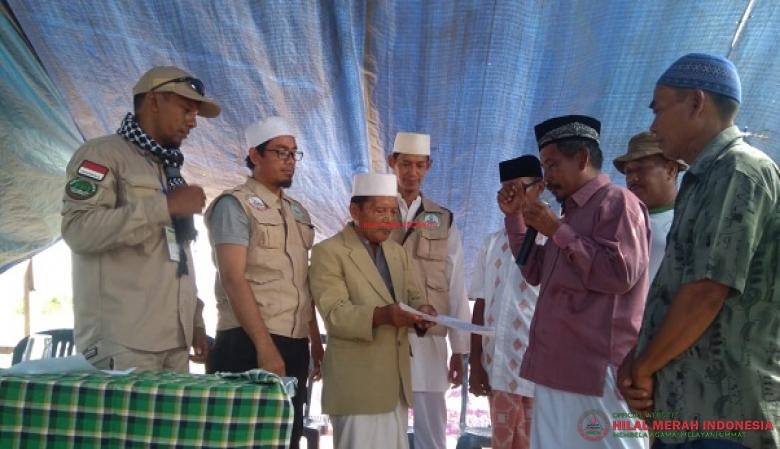 Serah-terima wakaf Masjid Al-Mujahidin untuk dilakukan rekonstruksi oleh HILMI-FPI