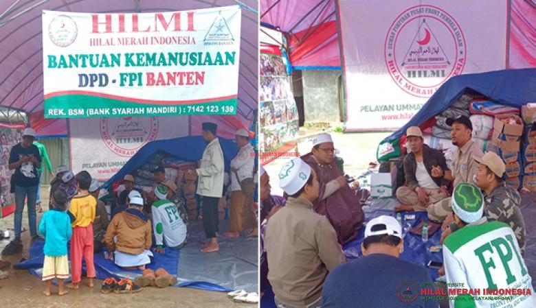 Aktivitas di Posko Induk 1 DPD HILMI-FPI Banten berada di Cibaliung, Pandeglang