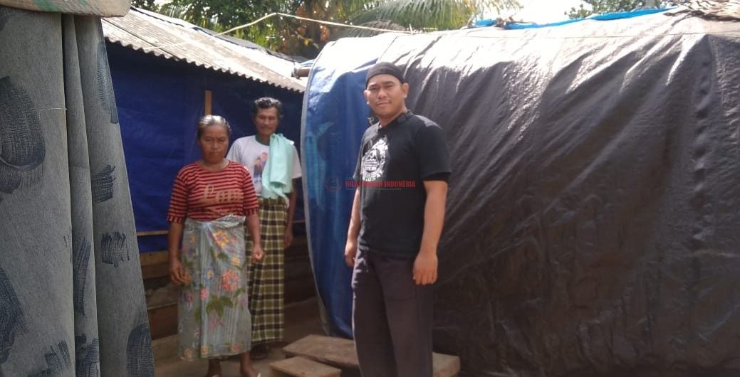 HILMI-FPI NTB Serahkan Hunian Sementara (HISEN) Untuk Nenek Jumenah