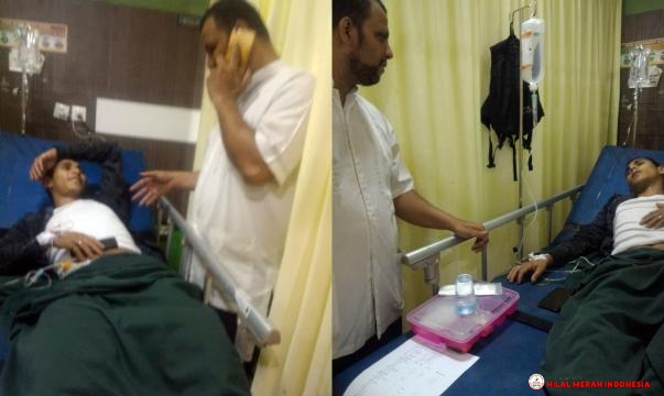 Tareq Bassam saat dikunjungi Ketua Umum HILMI, Habib Ali Al Hamid