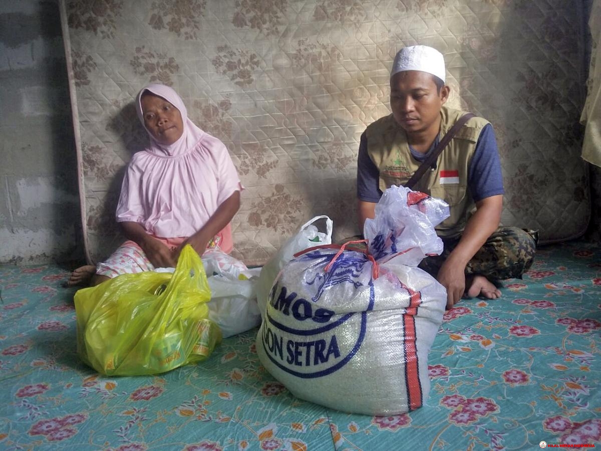 FPI Tambun Utara, Kembali Bantu Seorang Janda