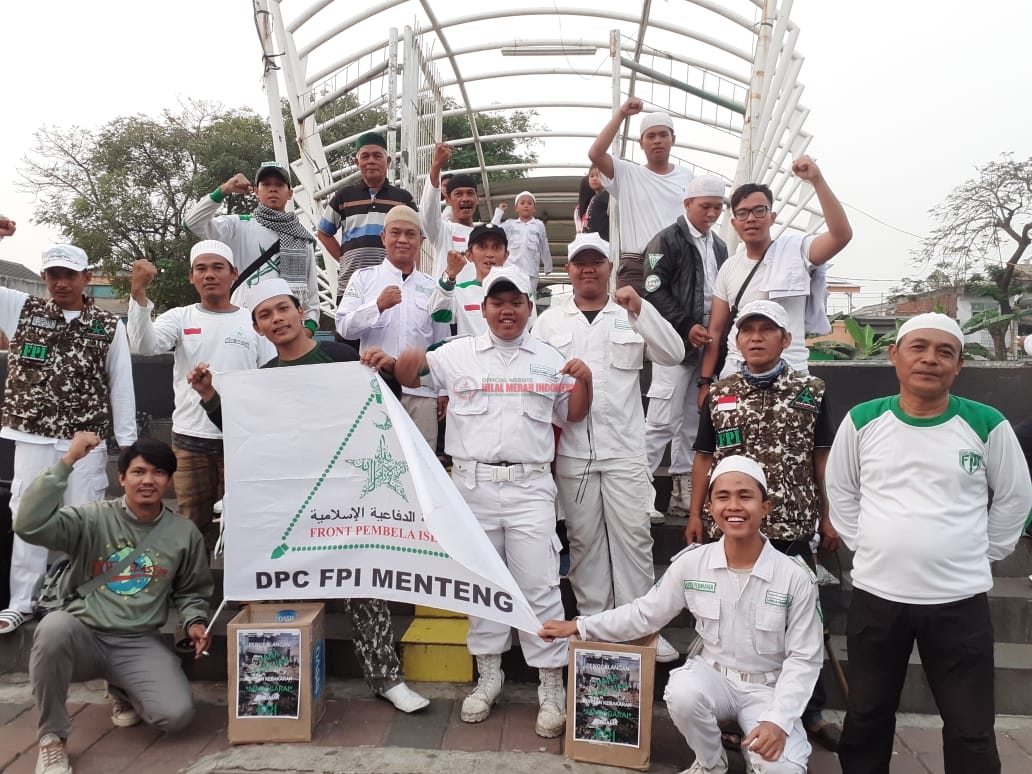 Bantu Korban Kebakaran Manggarai, FPI Menteng Galang Donasi