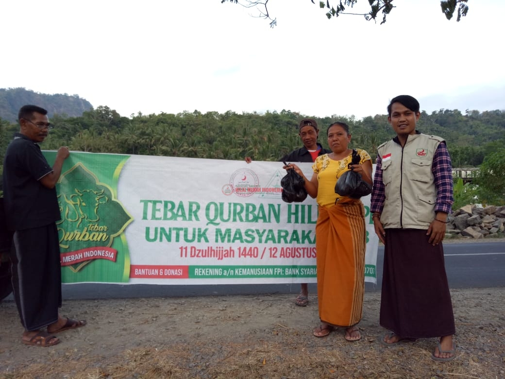 900 Paket Didistribusikan HILMI-FPI NTB ke Korban Gempa Lombok.