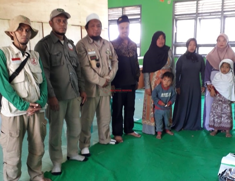 HILMI-FPI bersama Rubyntang Ardi Salurkan Bantuan ke Lokasi Kebakaran di Garut.