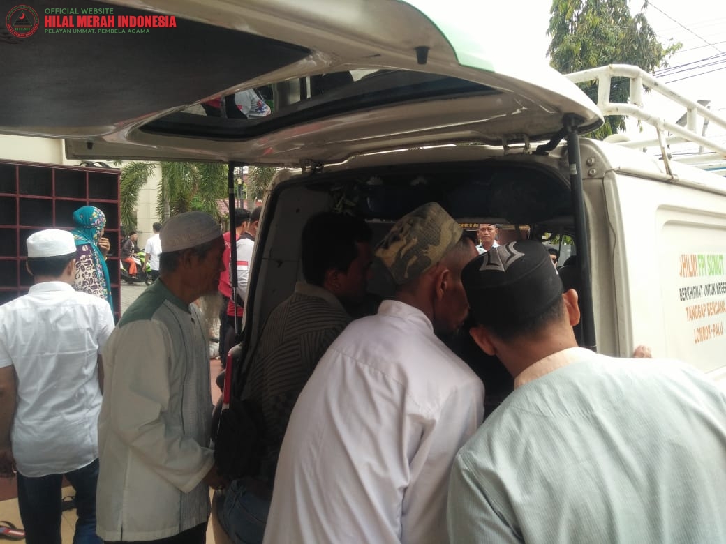 Tak Mampu Sewa Ambulans RS, HILMI FPI Jemput Jenazah Penjualan Kopi di Kamar Jenazah