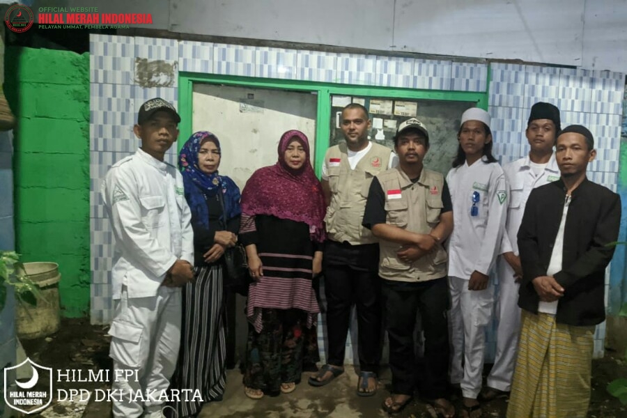 DPD HILMI DKI Jakarta Bedah Rumah Yang Ambruk di Kp Petukangan