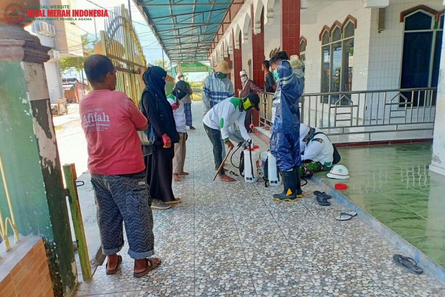 Seorang Pasien Covid Meninggal, FPI Sulteng Diminta Semprot Disinfektan Pemukiman Warga