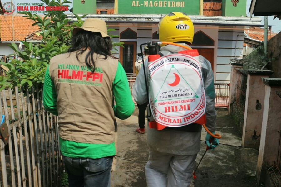 DPW HILMI Kabupaten Bandung Tanggap Penyebaran COVID-19