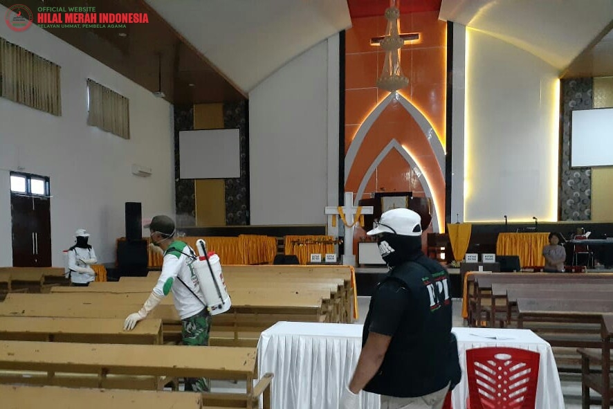 FPI Sulteng Turunkan 8 Anggotanya untuk Mendatangi Sebuah Gereja