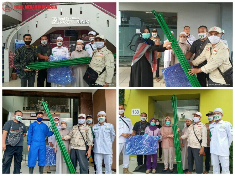 HILMI FPI Menyumbangkan Chamber Pengaman Persalinan Program DPD FPI Jabar ke Rumah Sakit Di Tasikmalaya