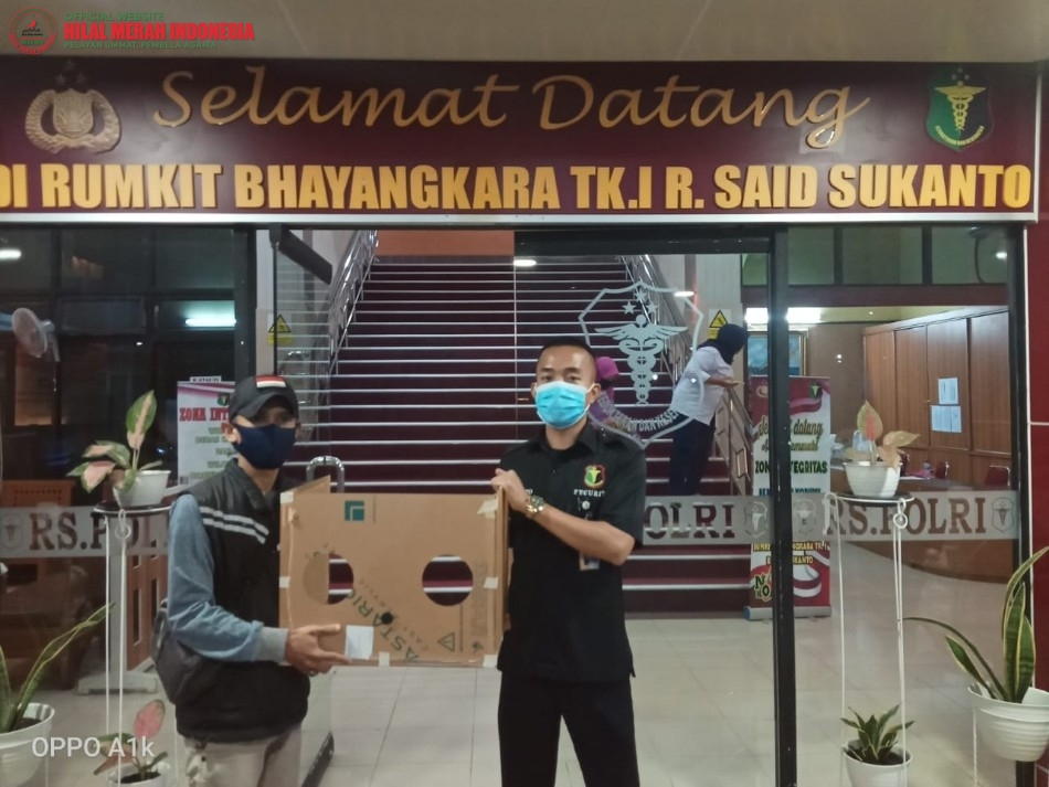 DPD HILMI FPI DKI Jakarta Kembali Salurkan Aerosolbox ke Rumah Sakit Polri
