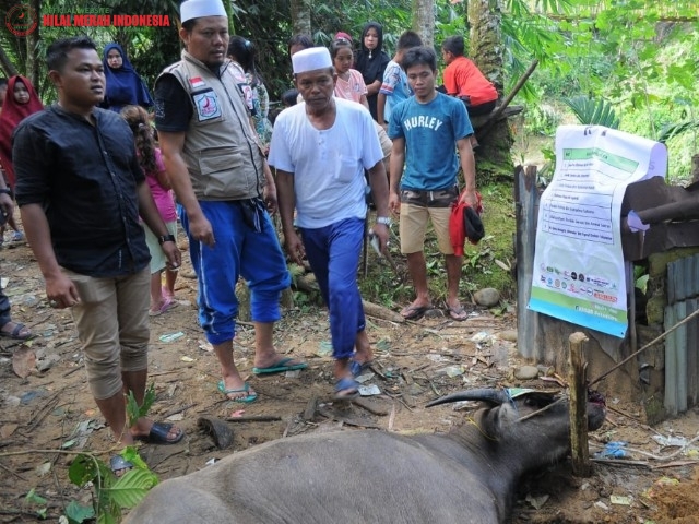 DPD HILMI FPI Riau bekerjasama dengan Komunitas Berbagi Sehat Berbagi Berkah Tebar Qurban di 5 Desa