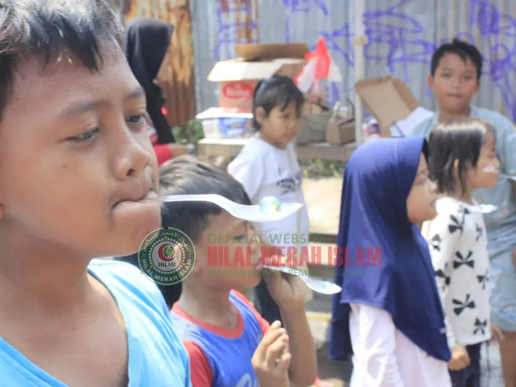 Perlombaan Agustusan Dipengungsian