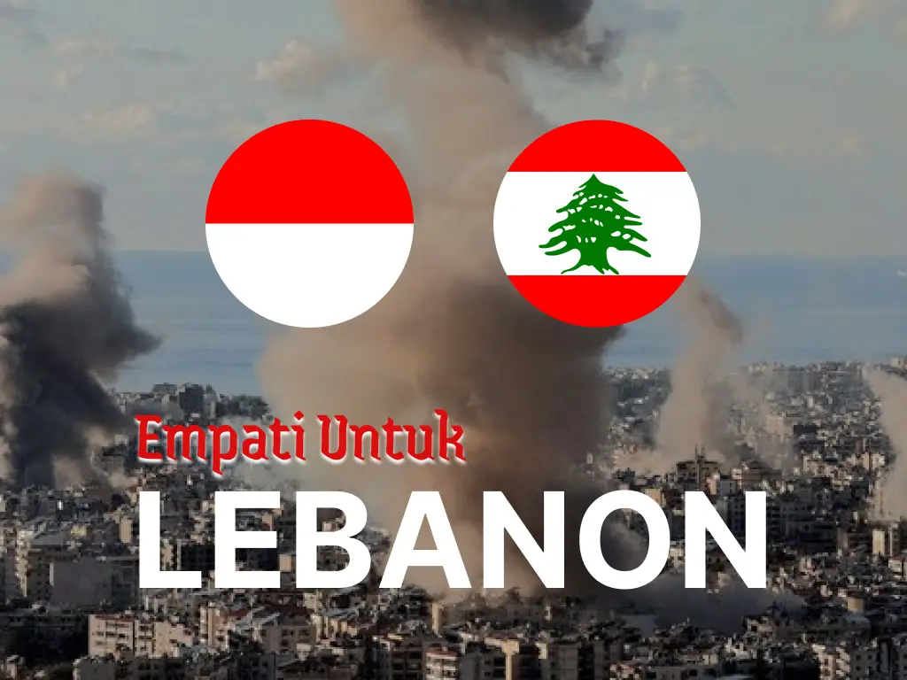 Hilal Merah Islam Bantuan kemanusian yang dikirimkan ke Lebanon