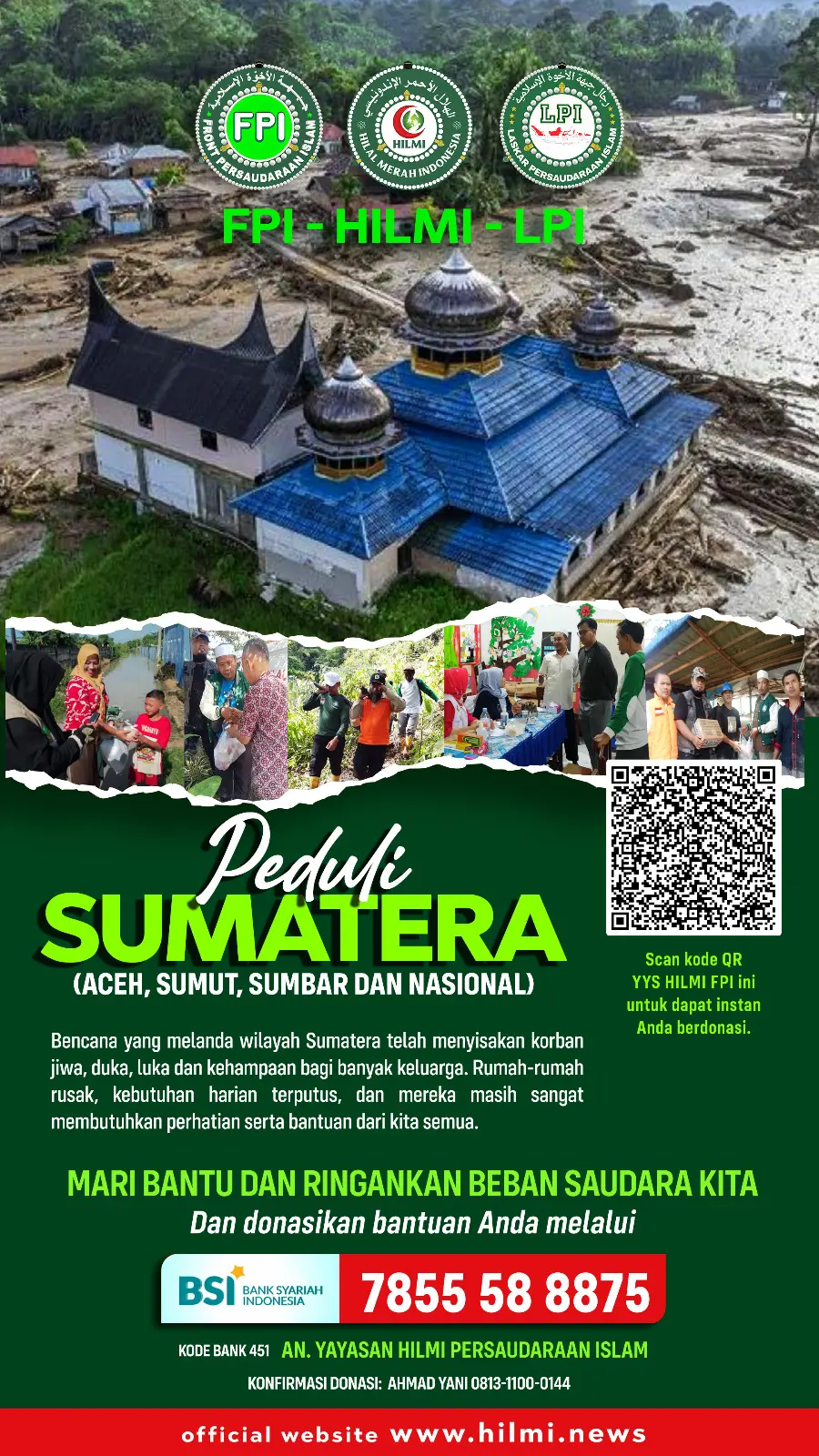 Hilmi Peduli Sumatera