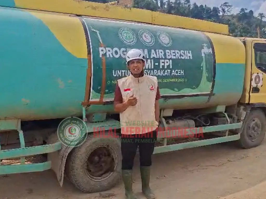 HILMI DPW FPI Kota Langsa Salurkan Bantuan Air Bersih Ke 173 1