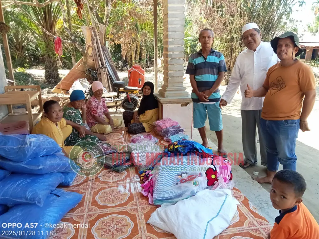 HILMI FPI Sumut Salurkan Bantuan Logistik untuk Korban Banjir Bandang di Batang Toro