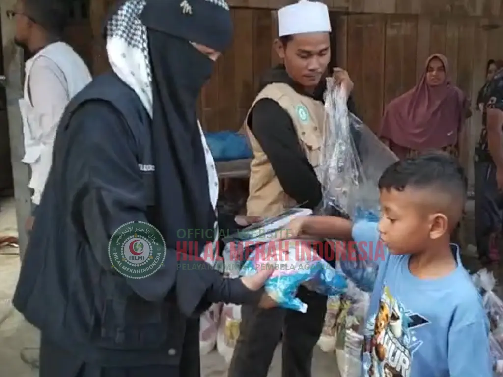 Hilmi Relawan Gabungan di Aceh Utara