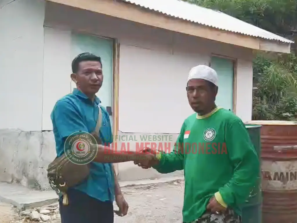 Hilmi MCK Bantuan Hilmi FPI Rampung, Warga Teluk Nosar Kini Nikmati Fasilitas Sanitasi Layak