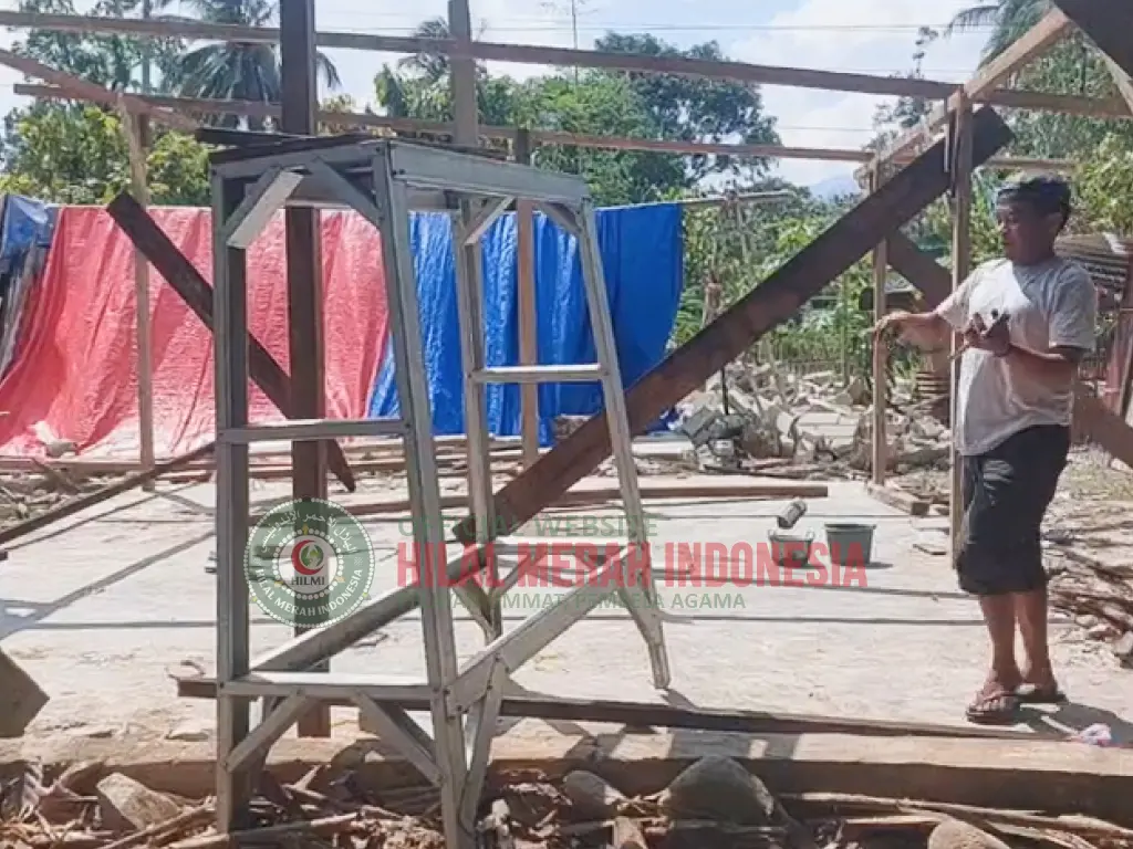 HILMI Bangunkan Rumah untuk Oma Kautcher, Lansia 97 Tahun Korban Gempa Sigi