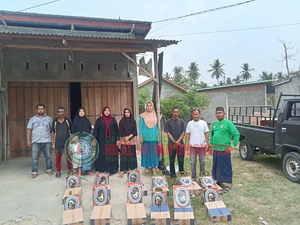 HILMI-FPI Aceh Salurkan 15 Unit Kompor Gas untuk Korban Banjir di Lhokseumawe