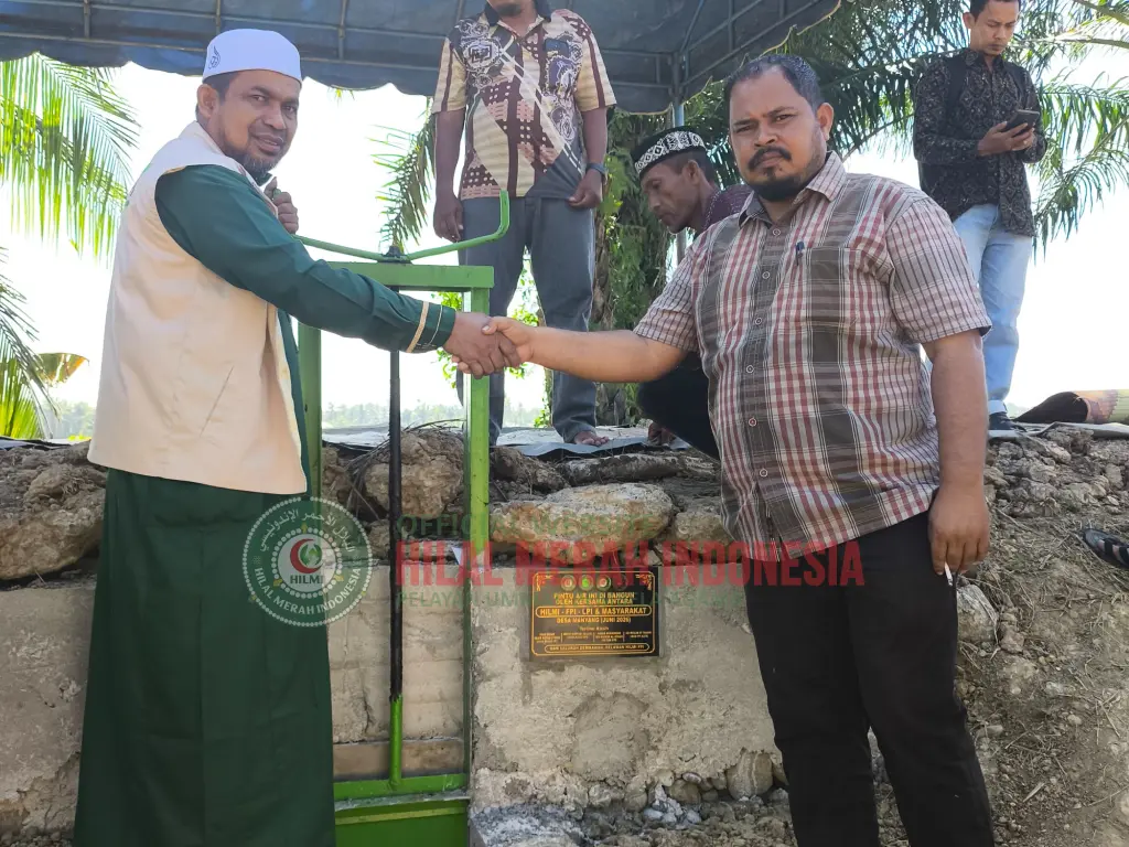 Imam Daerah FPI Aceh Resmikan Pintu Air, Bermanfaat bagi 400 Kepala Keluarga di Aceh Utara 1