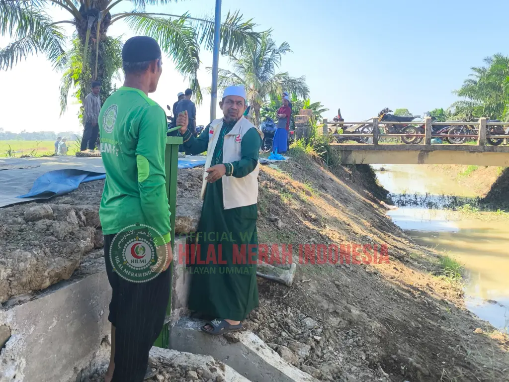 Imam Daerah FPI Aceh Resmikan Pintu Air, Bermanfaat bagi 400 Kepala Keluarga di Aceh Utara