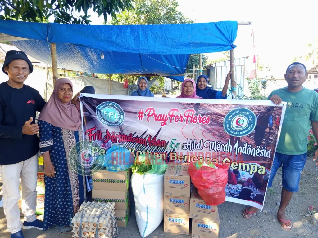 HILMI FPI Hadir Membawa Bantuan Kebutuhan Dasar Di Tengah Pengungsian Korban Gempa NTT, HILMI FPI Hadir Membawa Bantuan Kebutuhan Dasar 1