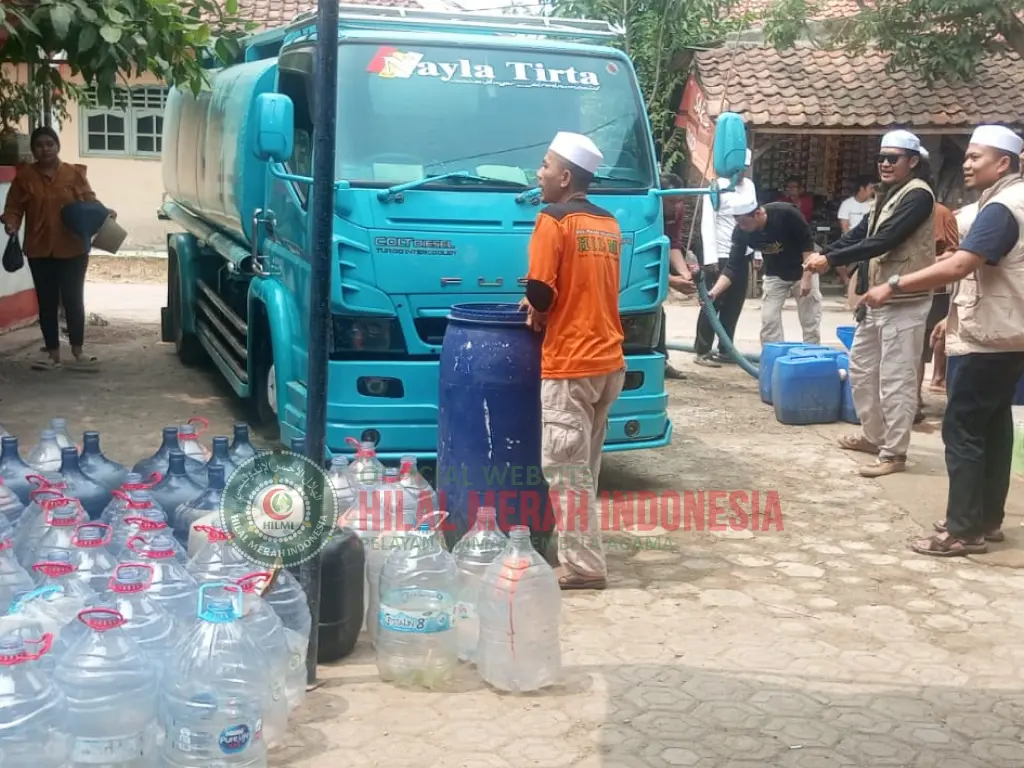 32 Ribu Liter Air Bersih Mengalir ke Warga Hilmi 32 Ribu Liter Air Bersih Mengalir ke Warga Serang Baru 1
