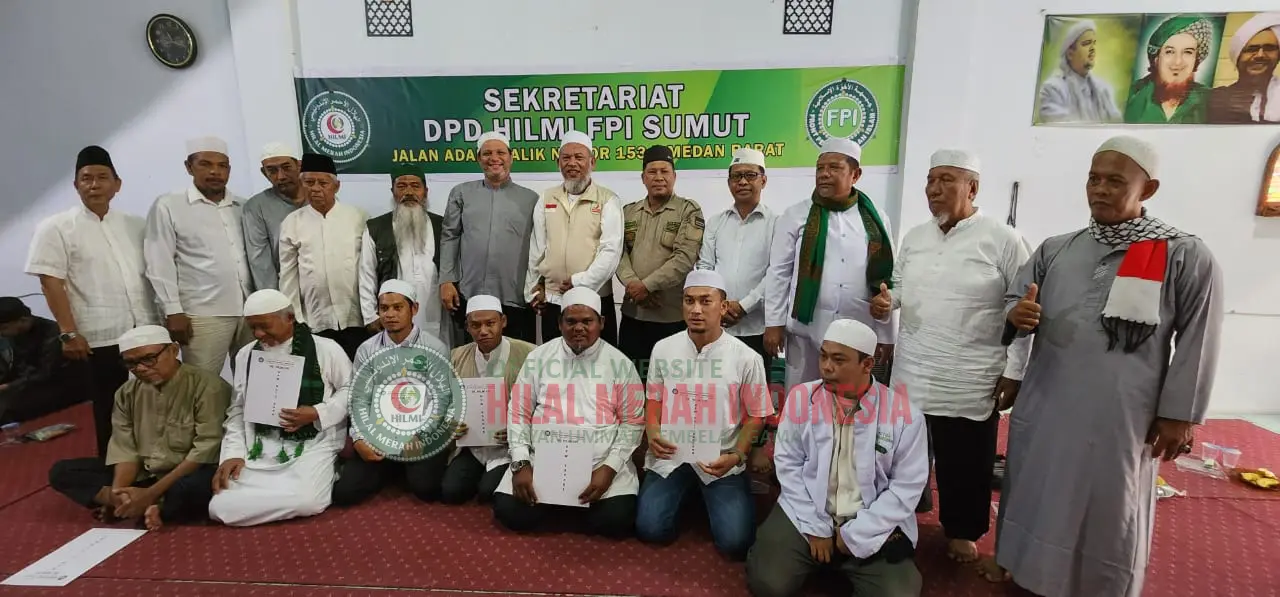 Perkuat Gerakan Kemanusiaan Enam Kepengurusan HILMI-FPI Sumut Dikukuhkan, Perkuat Gerakan Kemanusiaan di Daerah 1
