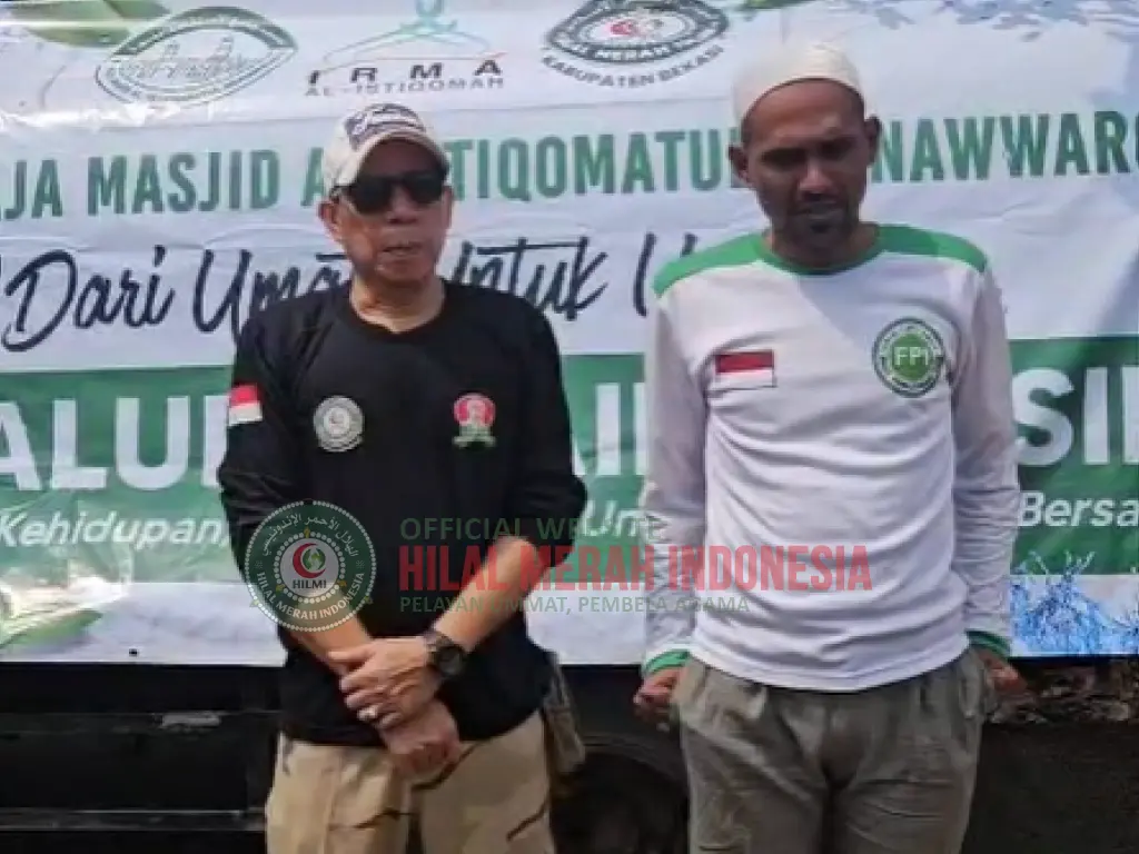 HILMI FPI Kab. Bekasi Kirimkan Kembali Air Untuk Warga Terdampak 1