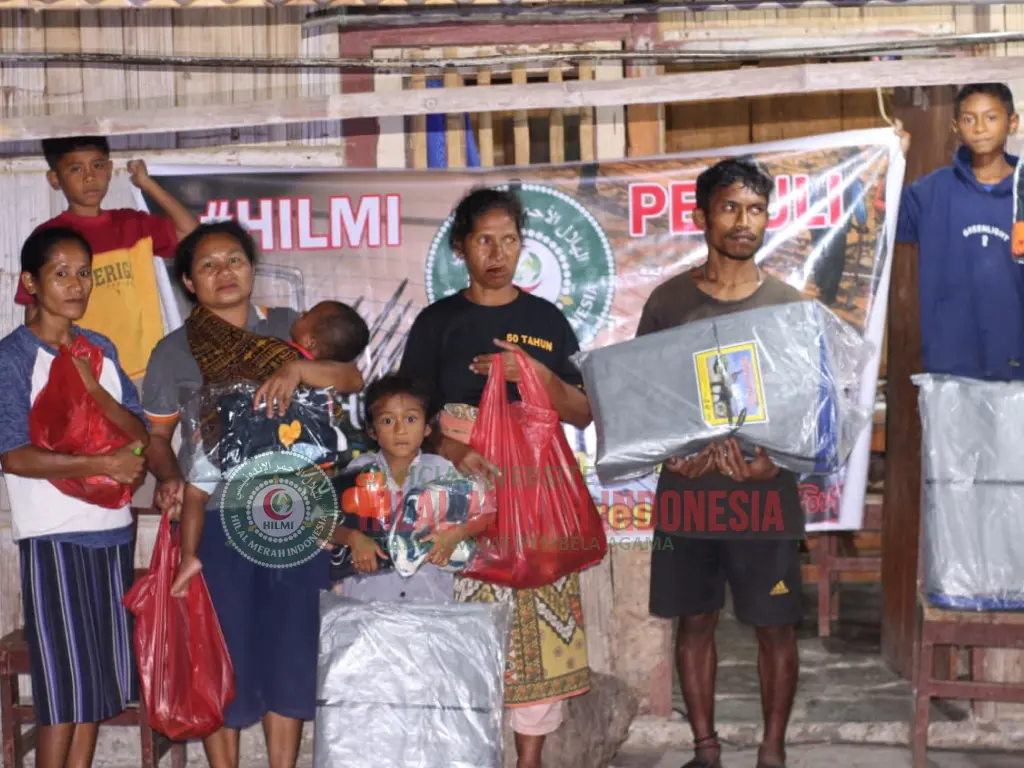 HILMI-FPI Salurkan 50 Paket Bantuan kepada Korban Gempa di Perbatasan Nagekeo-Ngada