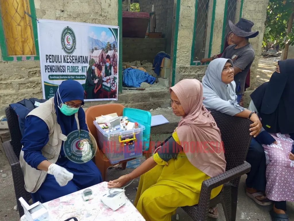Relawan HILMI FPI Baksos Kesehatan Menjangkau Warga Manggarai Timur
